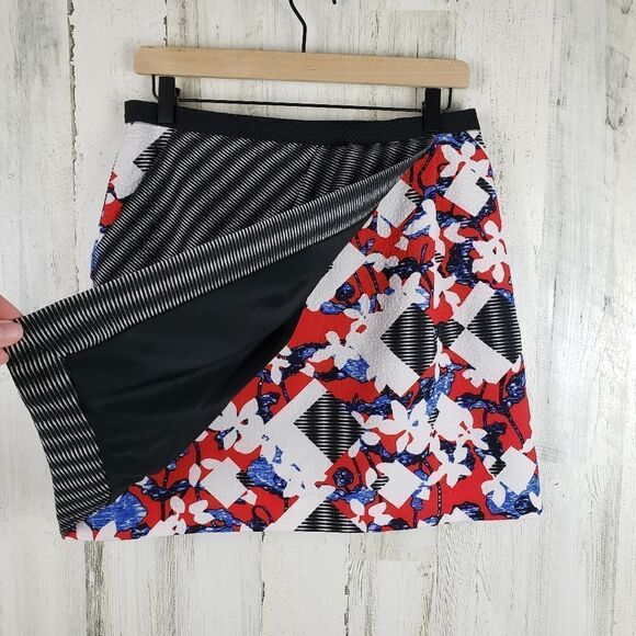 Peter Pilotto Faux Wrap Skirt Sz 10 - Picture 3 of 7